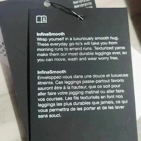 NIKE DRI-FIT Mauve camo infinasmooth medium supporting high rise 8 "length - Picture 3 of 16